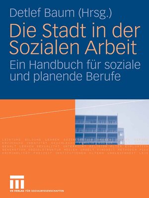 cover image of Die Stadt in der Sozialen Arbeit